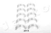 JAPKO 62511A Crankshaft Bearing Set